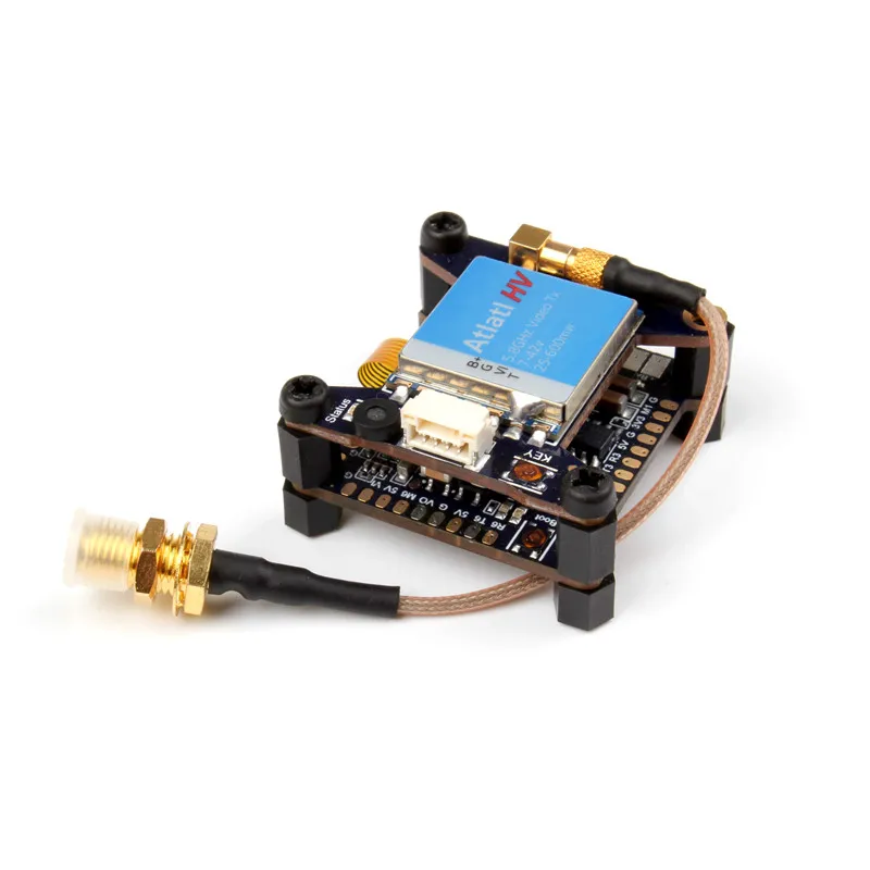

Hot Sale! Holybro Kakute F4 Flight Controller Betaflight OSD+ Atlatl HV 5.8G 40CH Raceband FPV Transmitter for RC Racing Drone