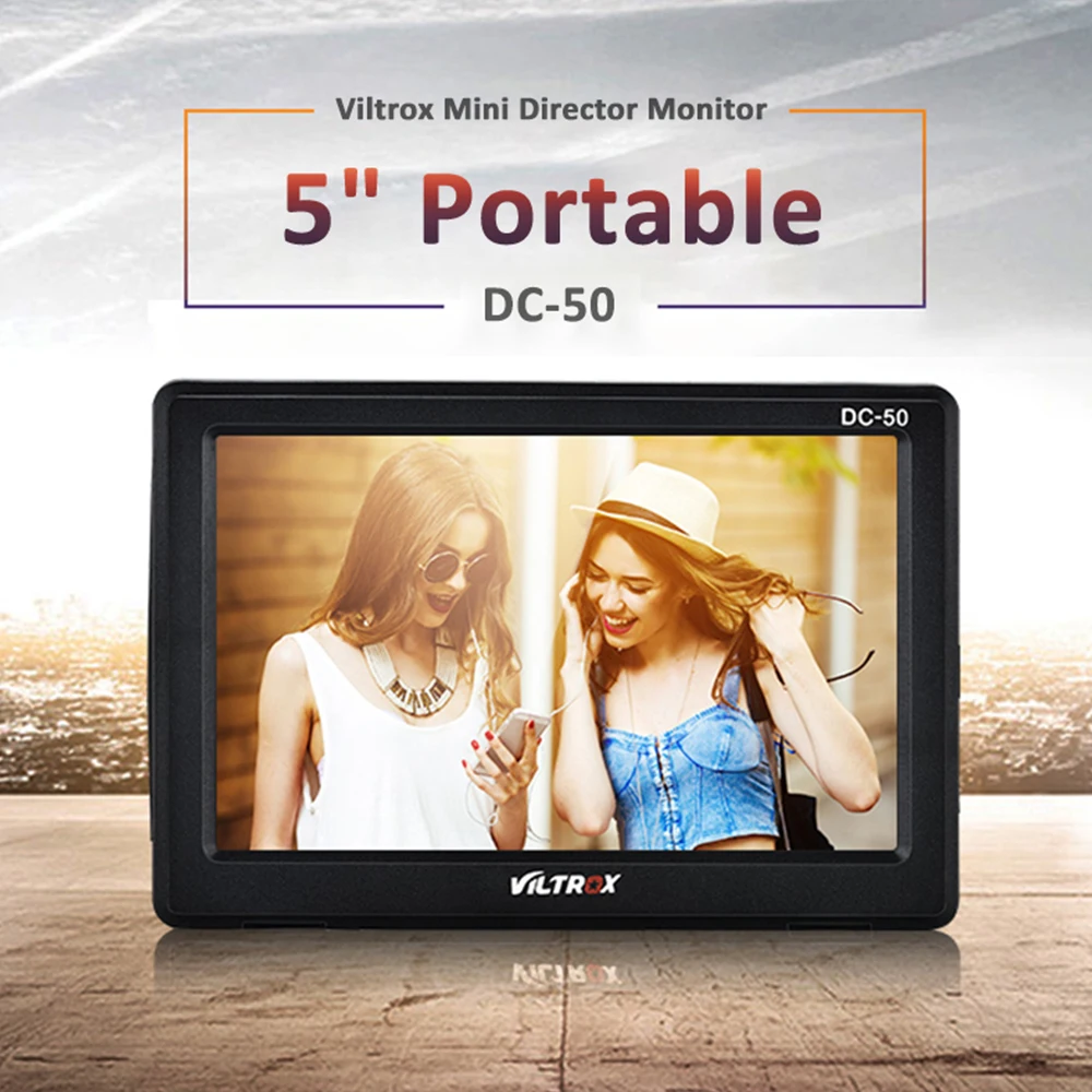 Viltrox DC-50 Portable 5'' Clip-on LCD HDMI HD
