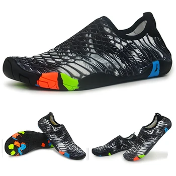 

Outdoor Unisex Water Sneakers Couple Summer Beach Aqua Wading Shoes Swimming Fishing Diving Skin Paste Soft Shoes