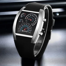 relogios, модные брендовые Роскошные цифровые часы, спортивные часы, мужские электронные часы, светодиодный, мужские часы, reloj de mujer