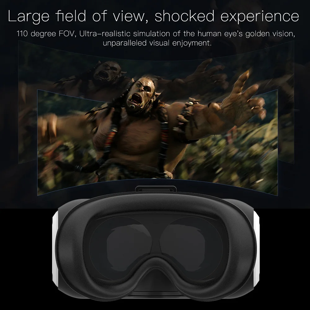 VIULUX V8 VR Виртуальная реальность 3D PC очки VR головы VR шлем игра фильм ПК подключенный Виртуальная реальность гарнитура