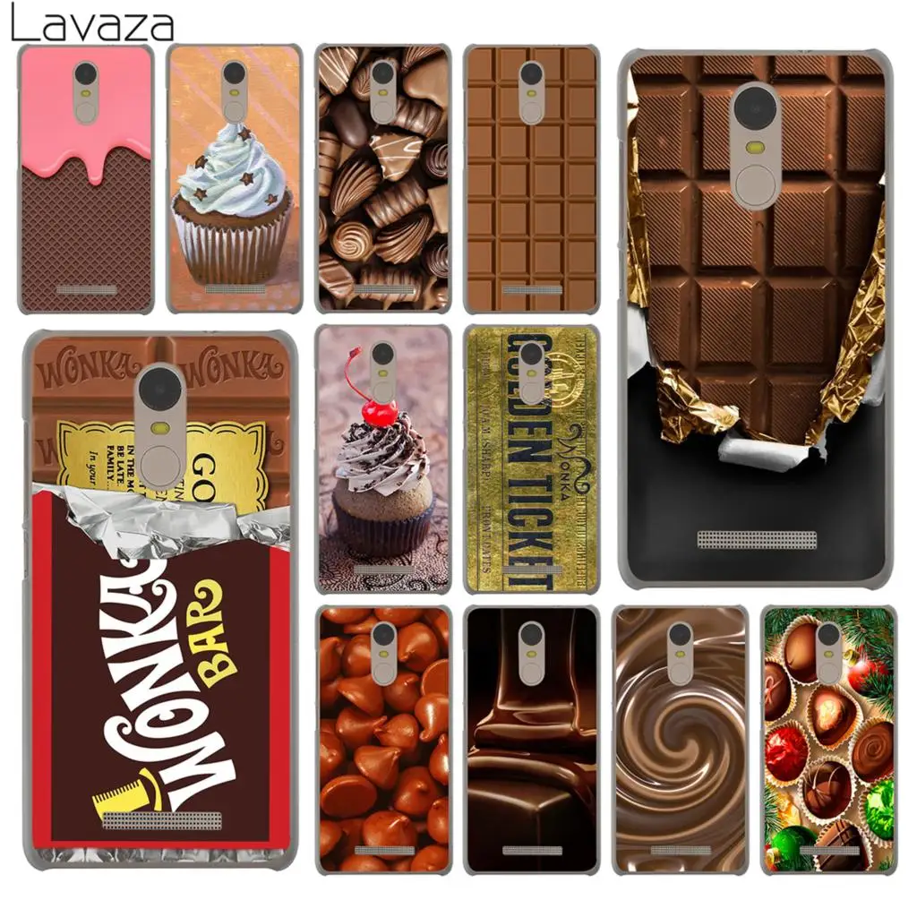 Чехол для телефона Lavaza chocolate Willy Wonka Bar с золотым покрытием Xiaomi Redmi K20 Pro 8A 7A 5A 6A 4A Note 8 7