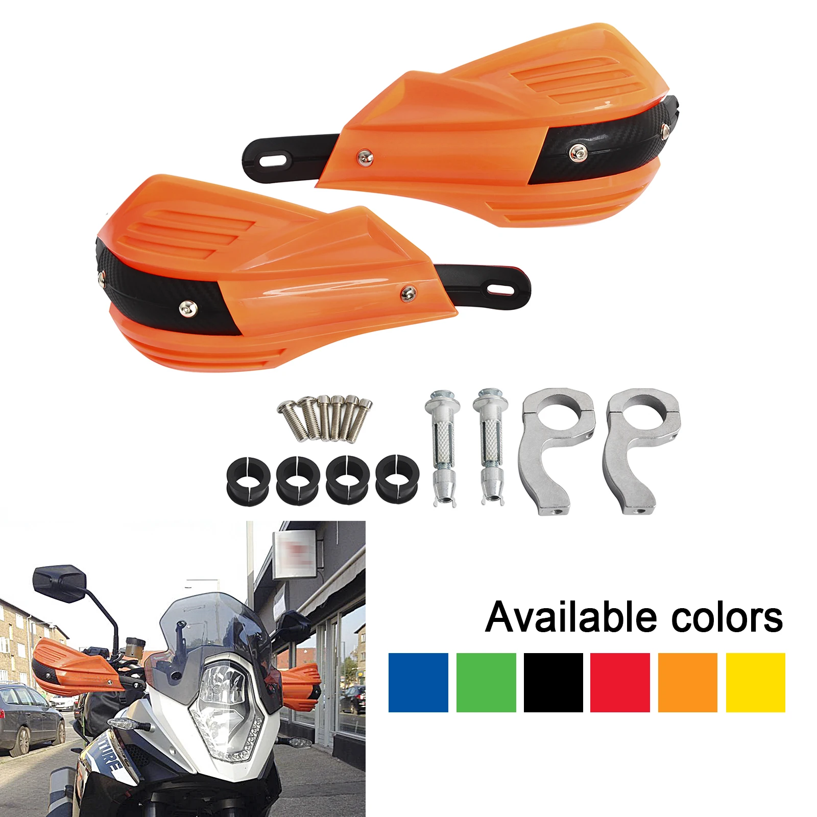 Motorcycle Hand Guard Handguard Protection For Honda Suzuki KTM Husaberg Husqvarna