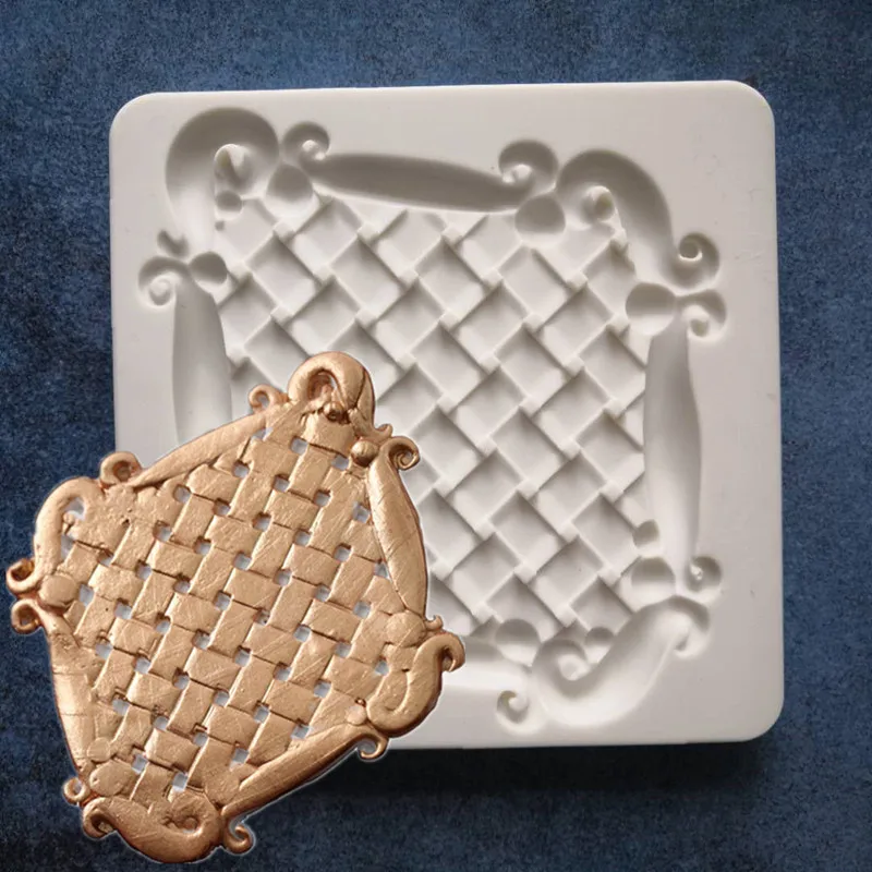 Manufacturer Direct Selling European-Style Series Frame Pattern Around The Edge Of Chocolate Baking Cake Silicone Mold A1541 | Дом и сад