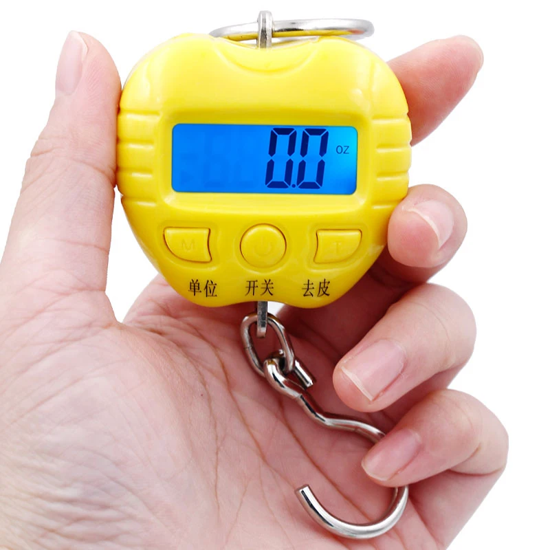25kg Mini Apple shape electronic Digital scale Hanging Luggage Fishing