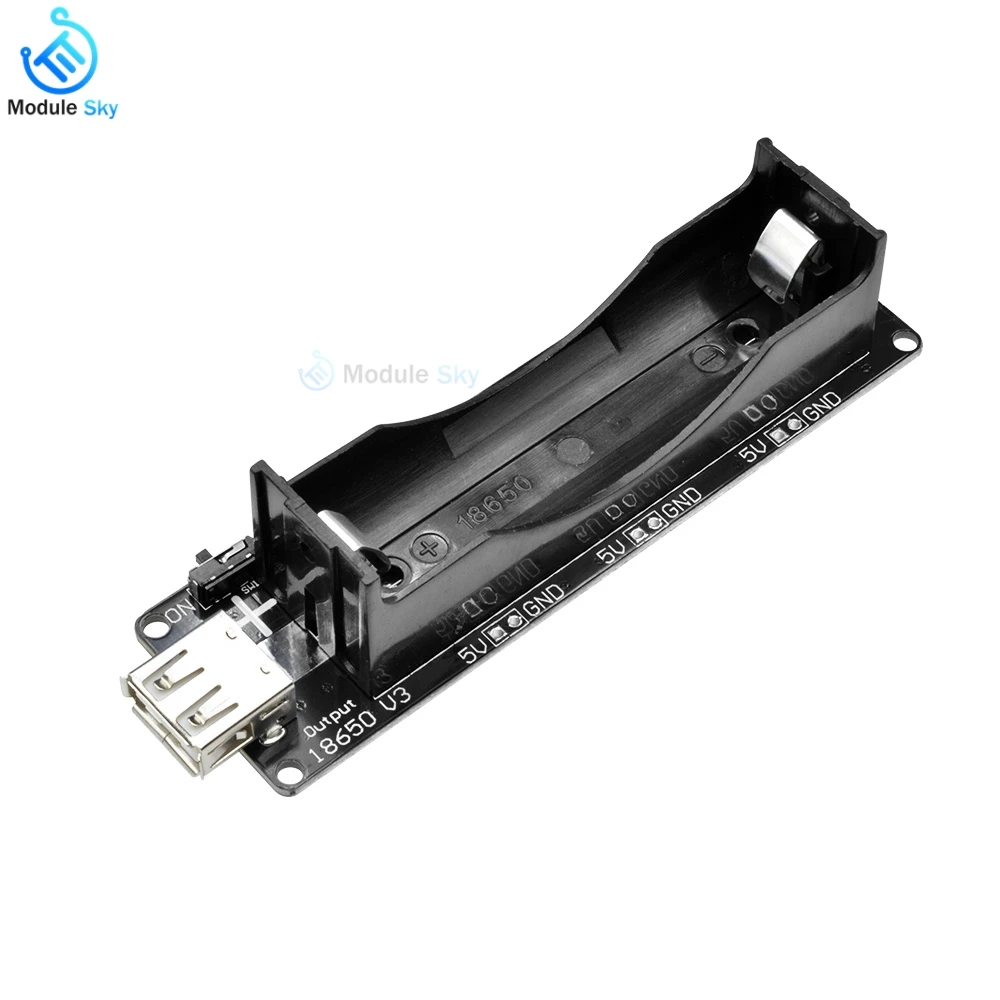 

Bms 18650 Battery Shield V3 Expansion Board ESP32 Micro USB Port Type-A USB Module for Arduino Wemos Battery Holder Balancer