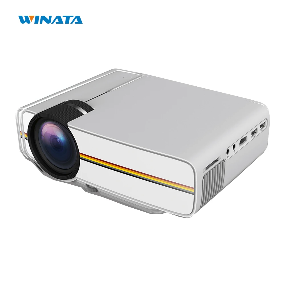 YG400 Led Projector for Video Games TV Proyector Home Theatre Movie 1000 Lumens Support Full HD 1080P Mini Video Projector