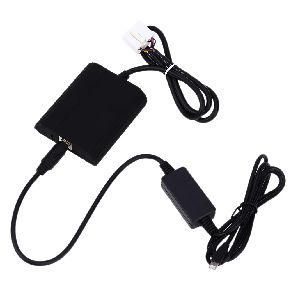 Car CD Adapter Music Player AUX Audio Interface Connect Digital Box for