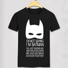 Batman T Shirts Fashion Personalized Custom Tshirts batman costume men T-shirt batmen Funny top tee superhero cool shirt