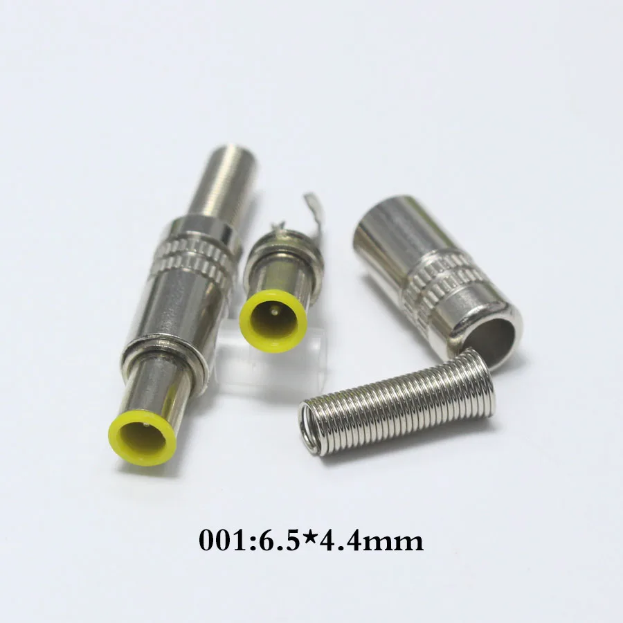 EClyxun металлический разъем 10 шт. 6 5x4 4/6x4 4 мм 5*4 4/6 0*4 мм|male power connector|male dc connectormale plug |