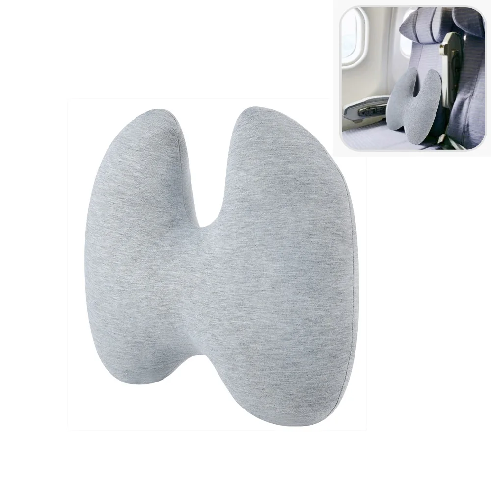 

Urijk Multi-function Office Cushion Lumbar Lower Back Pain Relief Car Back Support Cushion Lumbar Pillow Travel Chair Backrest