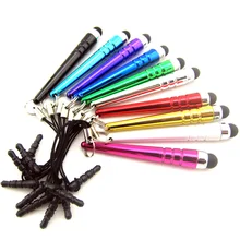 Стилус ручка сенсорный экран карандаш с анти-пылевым штекером для емкостных устройств экрана 10 шт мини