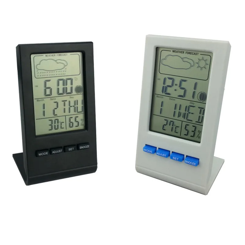 

Gift thermometer and hygrometer, year, month and day weather conditions display thermometer and hygrometer