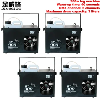 

Free Shipping 4pcs/lot 900W Fog Machine 3L Smoke Machine Professional Stage Machine DJ /Bar/Home Fogger