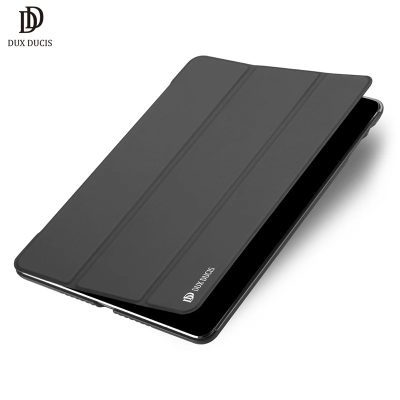 

DUX DUCIS PU Leather Case For New iPad 9.7 2018 2017 Luxury Flip Smart Cover for iPad 9.7 inch 2018 2017 Stand Fundas Auto Sleep
