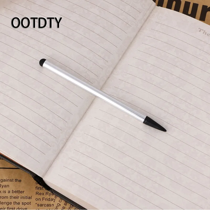 

OOTDTY 2-In-1 Capacitive Resistive Touch Screen Stylus Pen For Tablet Phone
