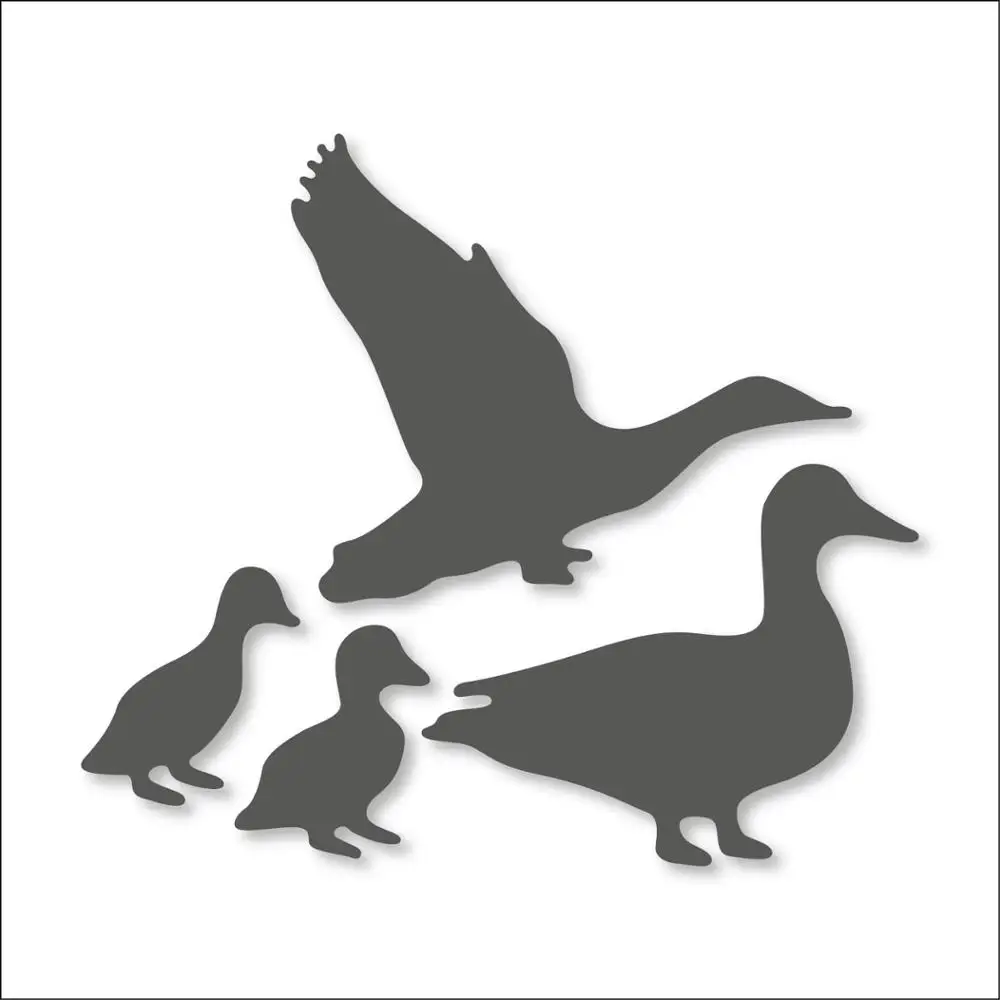 

Ufurty Wild ducks frame Metal Steel Cutting Dies Stencils for Making Scrapbooking DIY album Paper Cards Embossing Dies