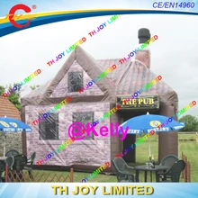 6x4x5 mH дешевые надувной бар-палатка на продажу, дизайн надувной тент для вечеринок, надувной бар-палатка, надувная палатка на продажу