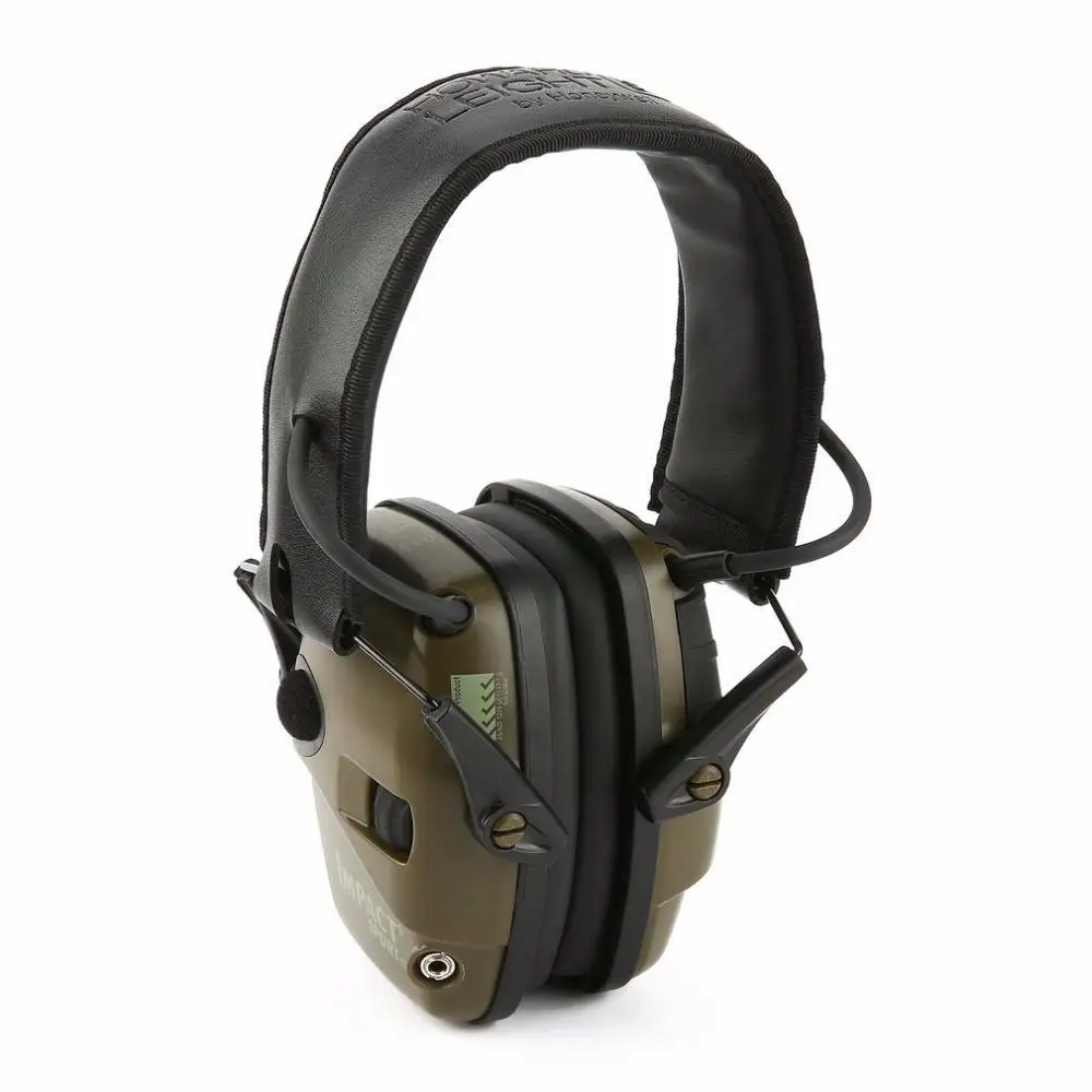 Электронная стрельба наушник Спорт на открытом воздухе Анти-шум влияние звуковое усиление тактическая слуховая Защитная гарнитура
