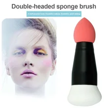 Dropshipping Makeup Brush Dual Head Portable Foundation Eyeshadow Beauty Makeup Tools for Women SMJ