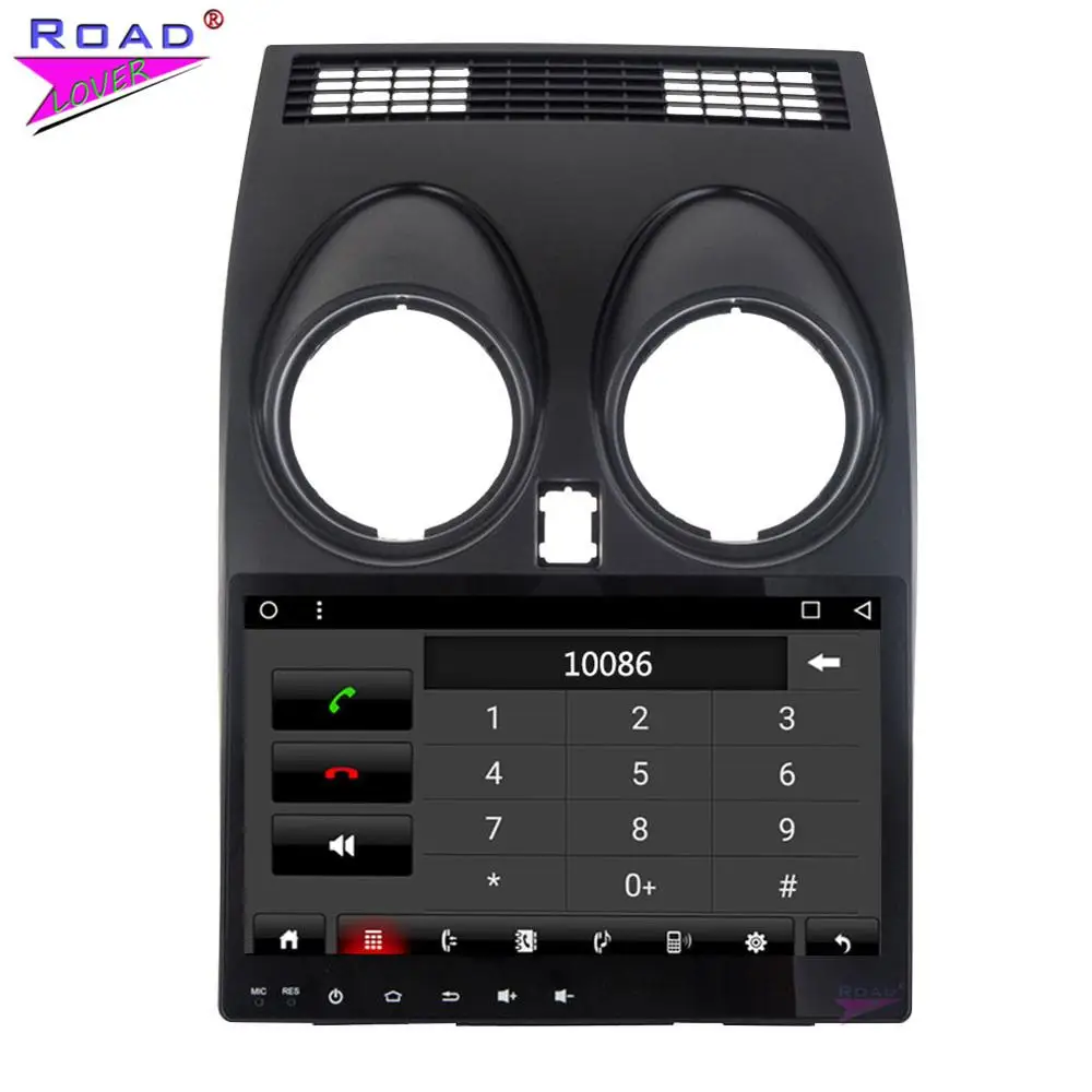 Discount 2 Din Android 8.1 Car Radio For Nissan Qashqai 2007 2008 2009 2010 2011 2012 2013 GPS Navigation 8 Core Car Autoradio Head Unit 5