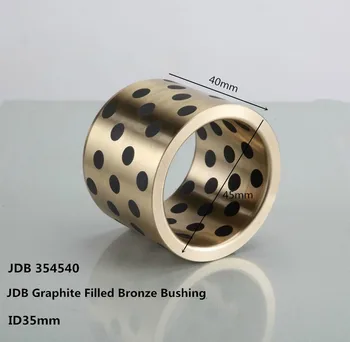 

JDB354540 graphite copper sleeve bearing ,Bronze Solid Enchase graphite bearing ,bush Self-lubricating Bearing