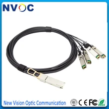 5 шт./лот, 40G QSFP+ 4xsfp+ DAC 5 м 26AWG DAC прямого подключения Медь, 5M QSFP 40G QSFP до 4, программированием в производственных условиях+ пассивный QSFP-4SFP10G-CU5M кабель