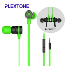 Plextone G20 игровой магнит наушники гарнитура Шум отмена вкладыши стерео наушники сравнение Razer Hammerhead V2 Pro