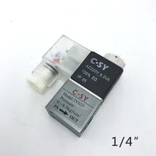 1/" BSP 1 способ 1 положение пневматический газовый соленоид винт DC12V 24V AC110V 220V 2V025-08