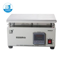 Постоянная температура Антикоррозийная нагревательная платформа+ алюминиевый палкод светодиодный нагревательный элемент для ремонта сотовых телефонов нагревательная платформа