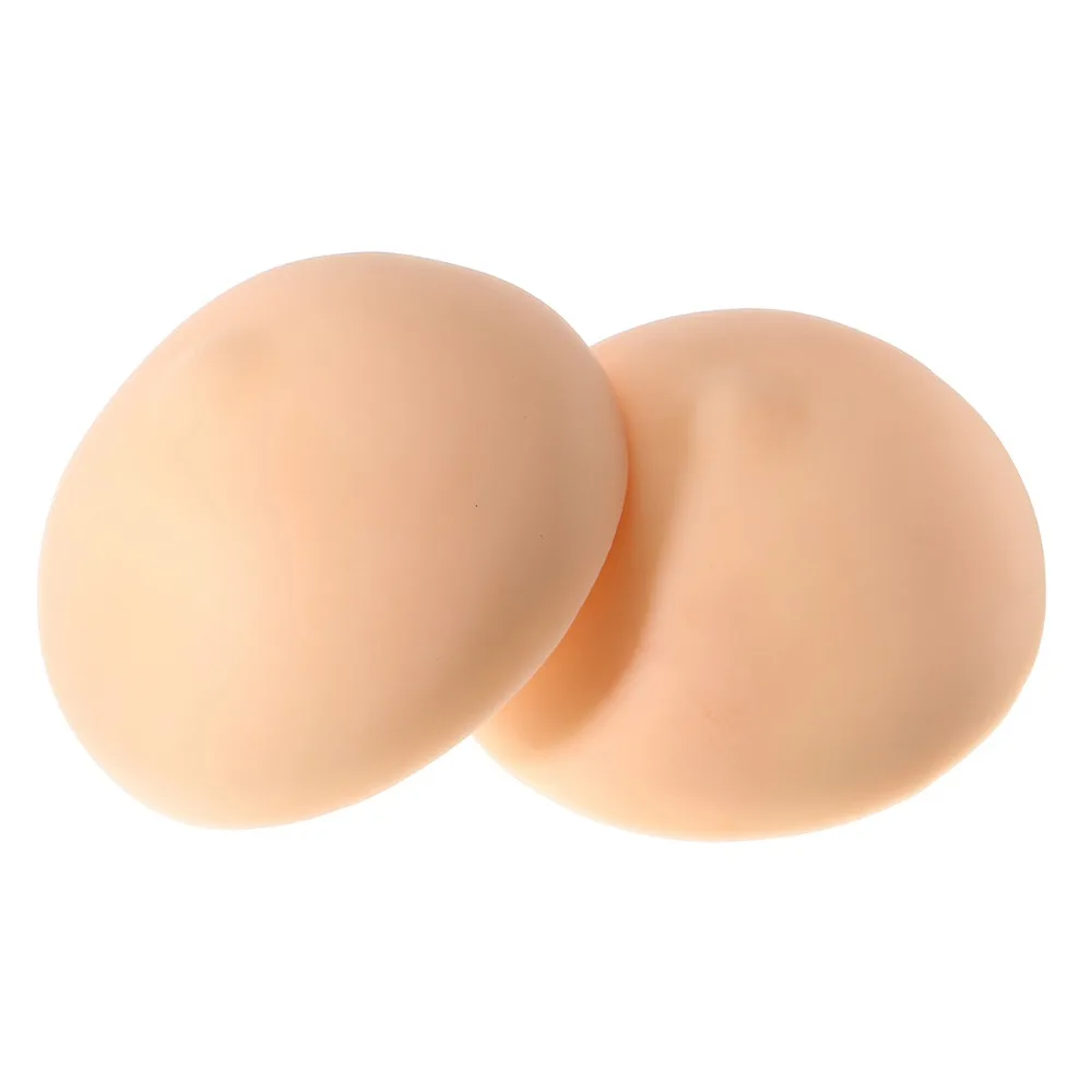 

1 Pair 3D Tattoo Areola Practicing Skin Silicone Fake Breasts Chest Pleural Practice Mould For Beginners Permanent Makeup Tool