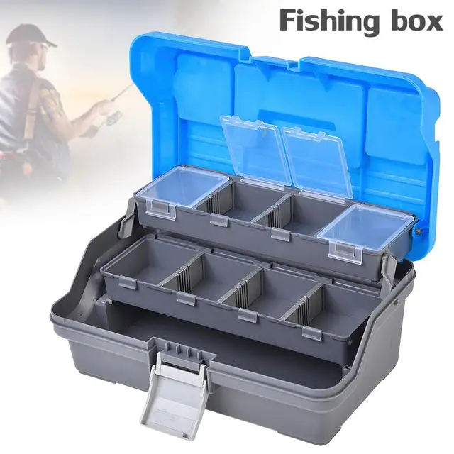 Special Offers 3 Layers Fishing Tackle Box Lures Hooks Lead Safety Clips Anti-tangle Fishing Accessories Storage Box Special Offers 3 Layers Fishing Tackle Box Lures Hooks Lead Safety Clips Anti-tangle Fishing Accessories Storage Box