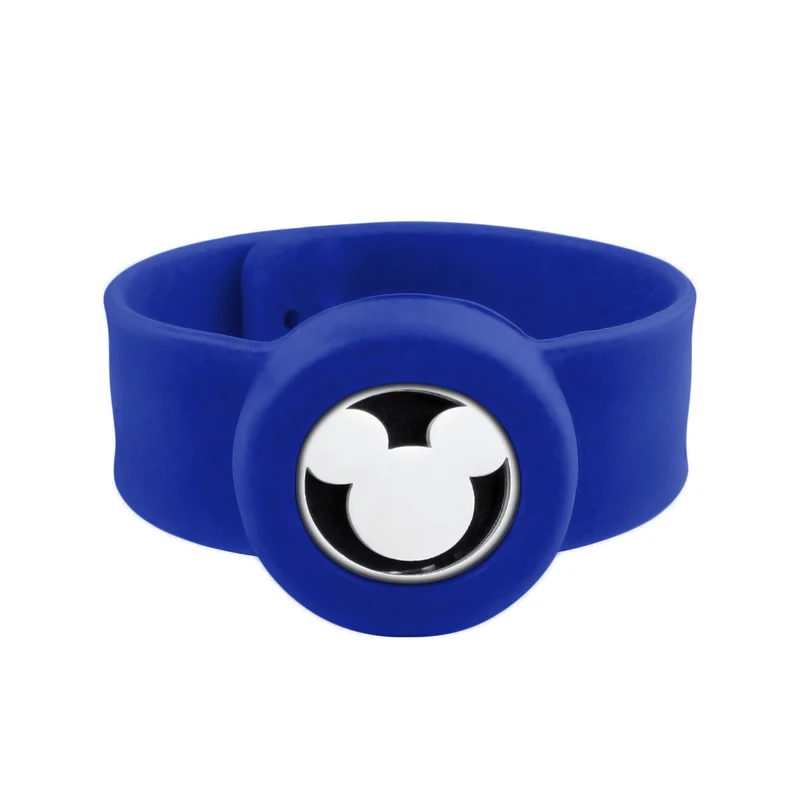 Летний детский регулируемый браслет от комаров, ароматический силиконовый браслет для детей, мужчин и женщин - Окраска металла: Blue