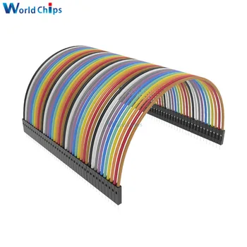 

40PCS 10CM 2.54MM Row Male to Male Dupont Cable Breadboard Jumper Wire For arduino