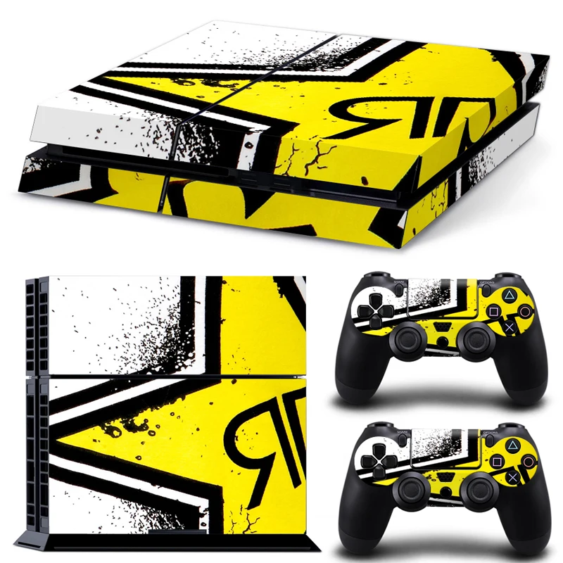 

Fashion PS4 Skin Sticker Decal Vinyl For Sony PS 4 Playstation 4 Console And 2 Controllers Stickers
