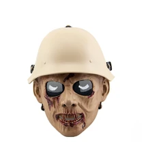 Outdoor Hunting Cs Wargame Mask Halloween mask Ghost Full Face Skull Bone Airsoft Paintball Mask