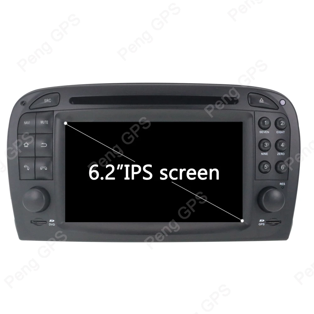 Android 9 0 автомобиля gps навигация dvd плеер для Mercedes Benz SL SL500 SL230 R230 2001 2002 2003 2004 2005 2006 2007