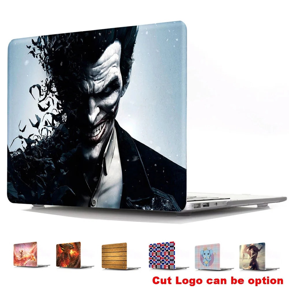 Жесткий чехол для ноутбука с принтом Macbook Air Pro retina Touch bar 13 15 цветной защитный