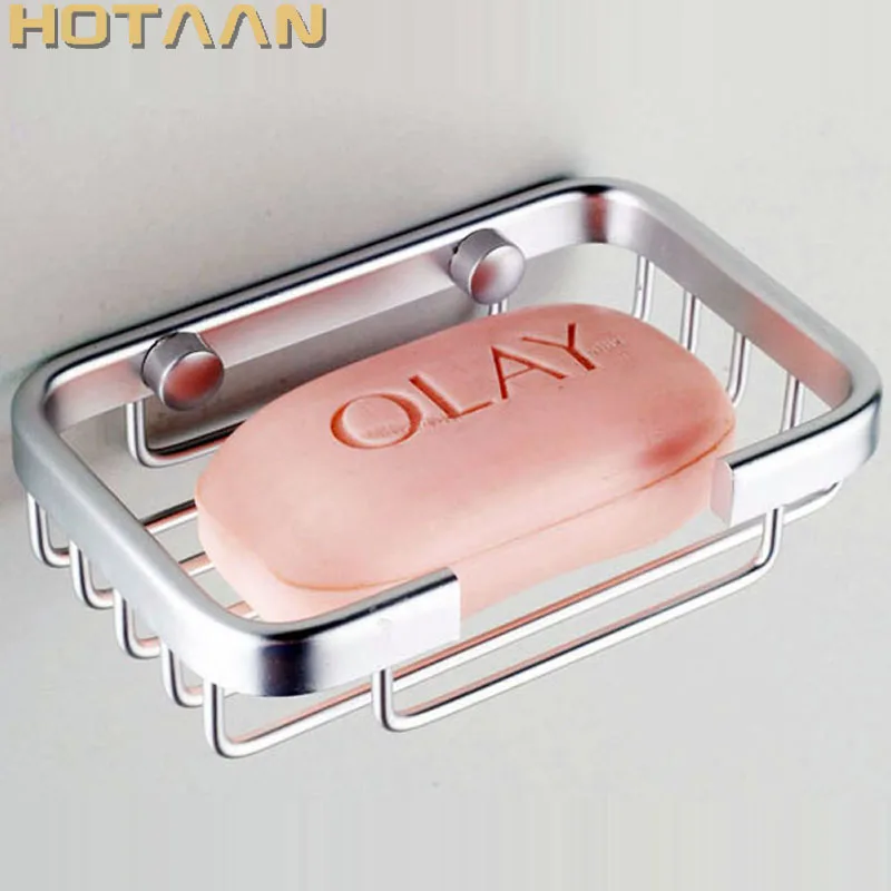 HOTAAN самый сильный практичный дизайн! Аксессуары для ванной комнаты, мыльница, пространство алюминия, мыло Корзина, бесплатная доставка YT-7001 - изображение