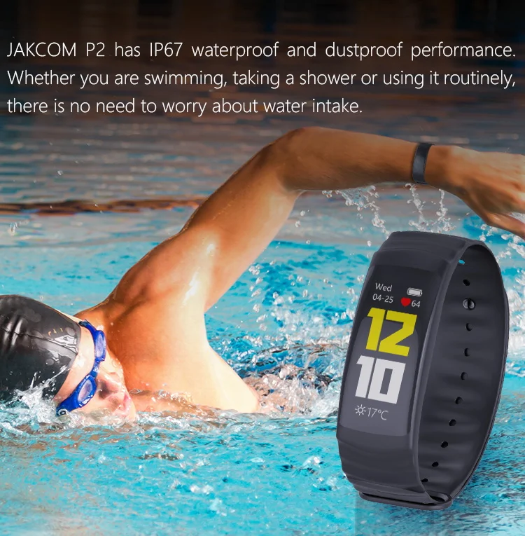 Hot Sale Jakcom P2 Professional Smart Sport Watch In Smart Watches As Smartch Watch Jam Tangan Pria Wrist Watch Cell Phone