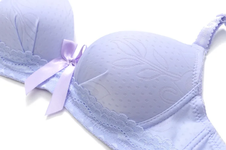 training bras for girls underwear solid cotton wire free girls bras small breast push up teenager girls clothing adolescente