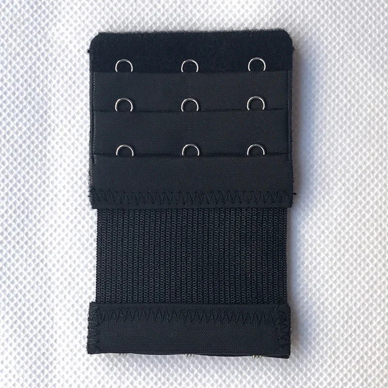 3 Hooks Black Лидер продаж 2/3/4, крючки, станок и пряжка на ремешке эластичное нижнее белье аксессуары бюстгальтер удлинитель для головок 1 шт. бюстгальтер для ремня для Для женщин Регулируемая популярны - Цвет: 3 Hooks Black