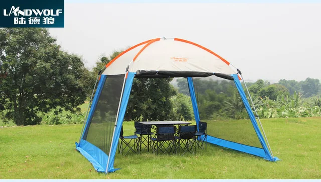 Single pole pergola