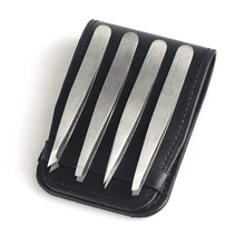 4 шт. антистатические пинцеты из нержавеющей стали косметические щипцы для бровей инструменты для обслуживания прямые пинцеты Инструменты для ремонта бровей