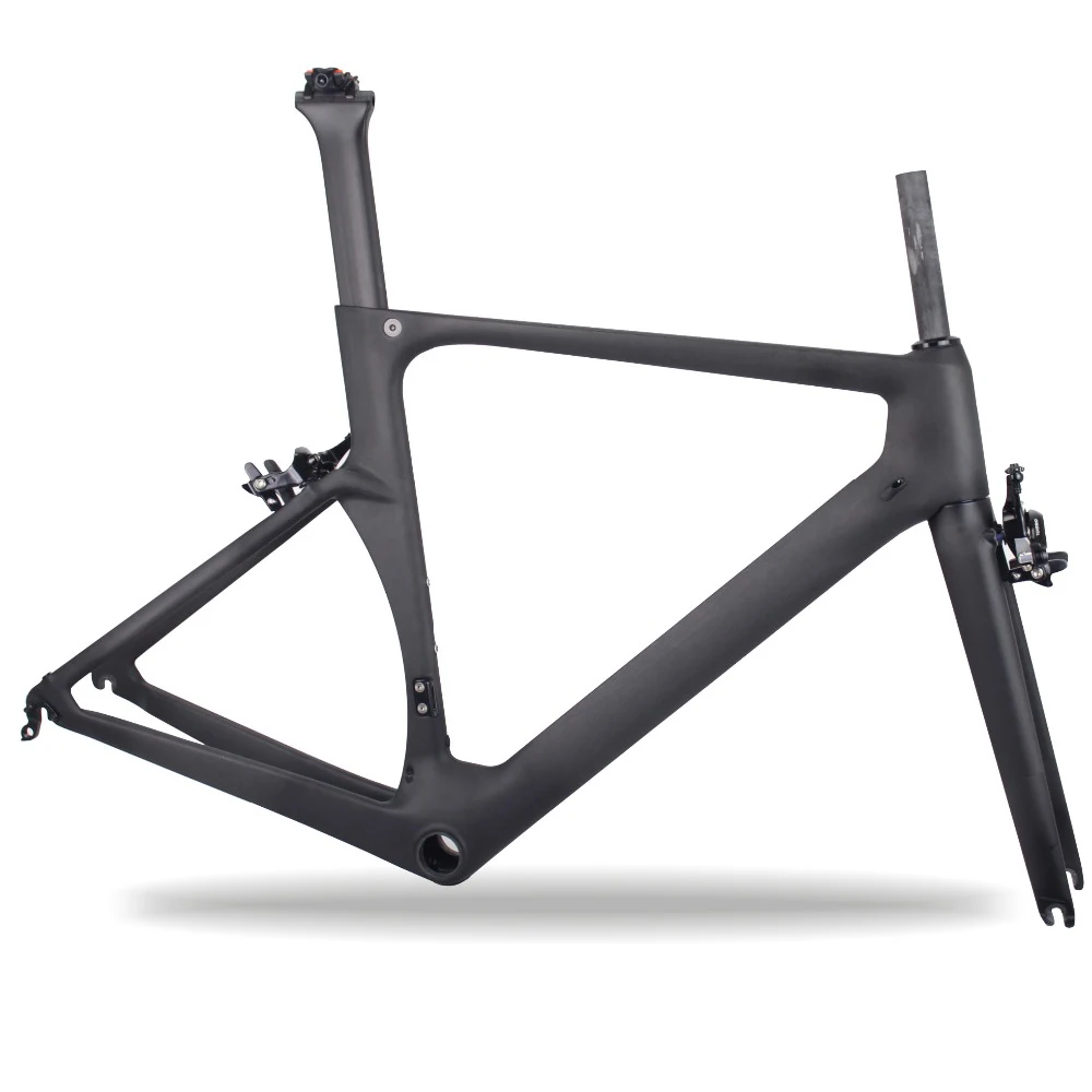 

Di2 and Machanical Carbon Fiber Road Bikes Frame SH1MANO 5810/6810/9010 Brake With 700X42C Bicycles Frameset