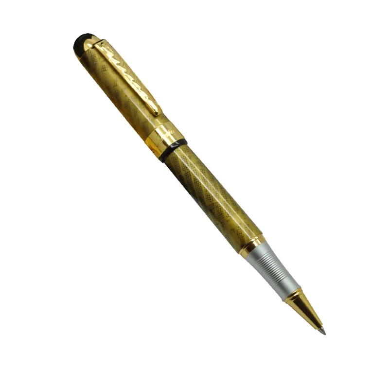 JINHAO 250 Высококачественная Роскошная 0,7 мм Ручка-роллер для школы и офиса металлическая шариковая ручка для канцелярский подарок для студента - Цвет: Gold