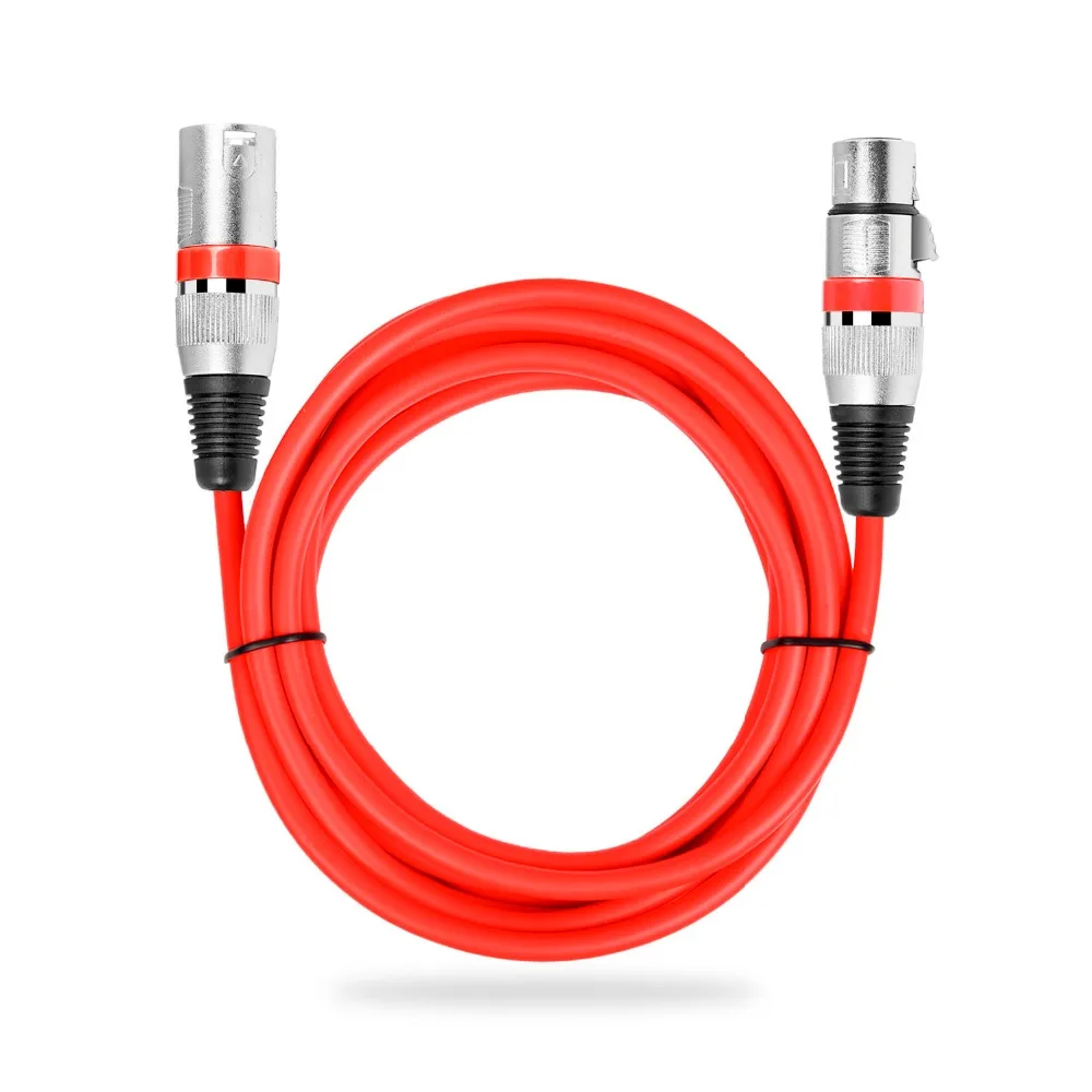 Xlr To Speaker Cable Low Noise Snake Cord 3 Pin Xlr Male