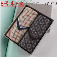 Для мужчин furoshiki платок toalha хлопок Карманные Платки 43x43 см Hanky черный