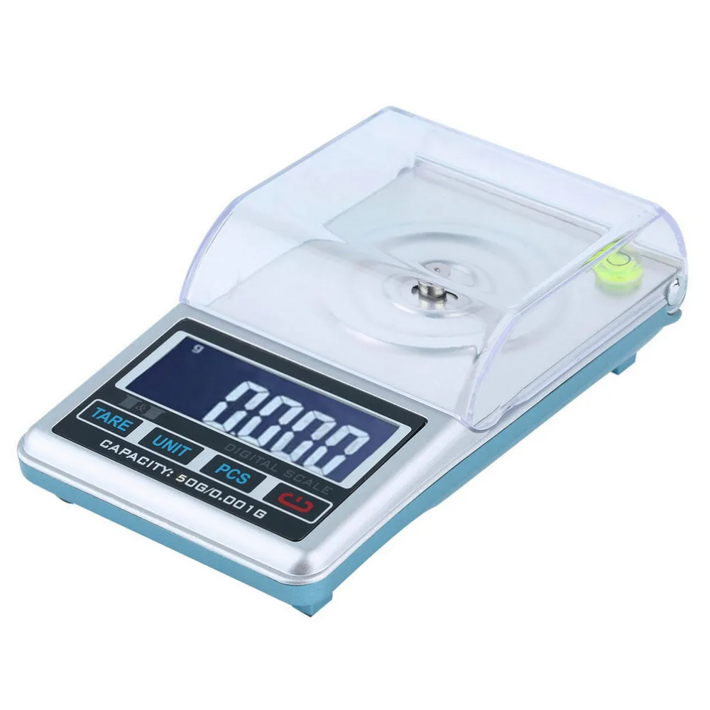 High Precision Measure LCD Digital Scale 0.001g 50g Pocket Jewelry