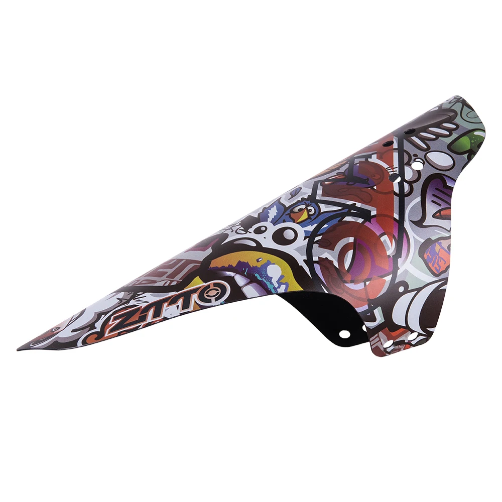 Bicycle fender ZTTO MTB Mudguard Bicycle Fender Front Back Short Long Mudguards for Mountain Road MTB Bike 1 Piece